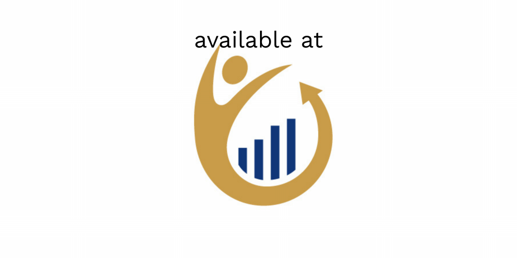 Logo der komenci GmbH – stilisierte goldene Aufwärtsbewegung mit blauen Balkendiagrammen, Symbol für Wachstum und Performance-Marketing.